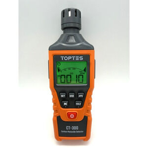 TopTes CT-300 Portable Carbon Monoxide Detector With Audible & Visual Alert